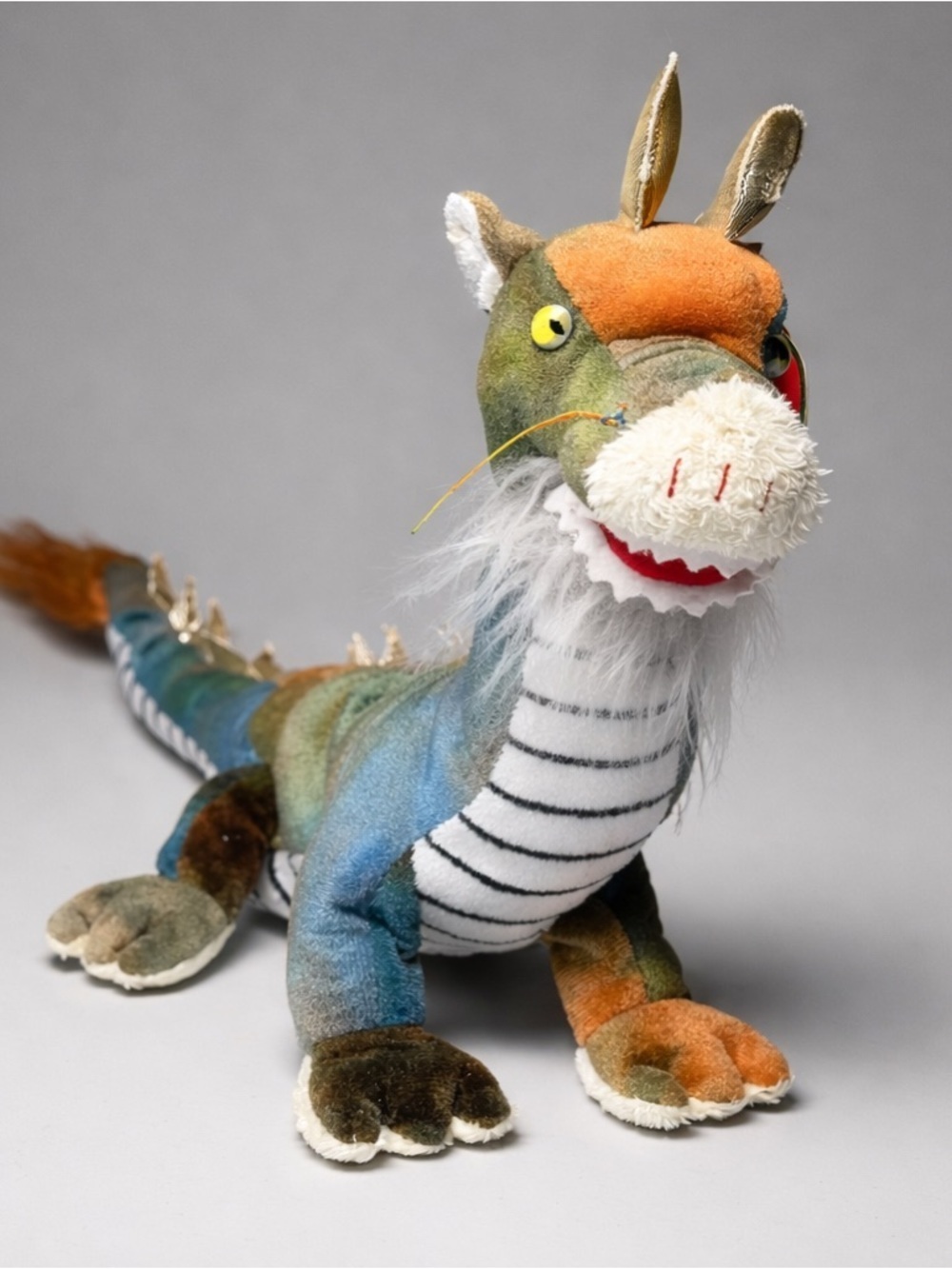 Ty Beanie Baby Chinese Zodiac Dragon Plush – Retired Tie-Dye Dragon (2000)